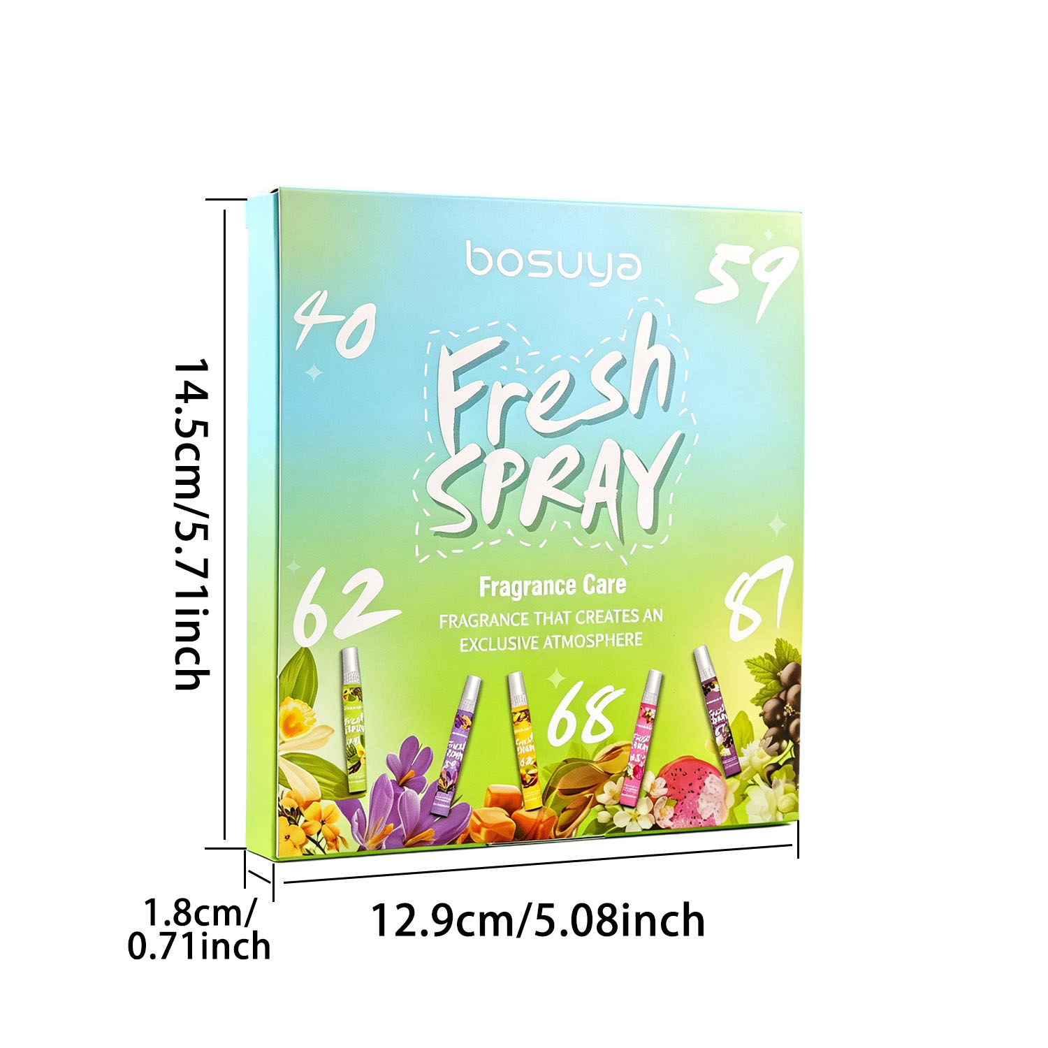 5pcs Flower and Fruit Fragranc - đánh giá và giá Home Fragrance Gift