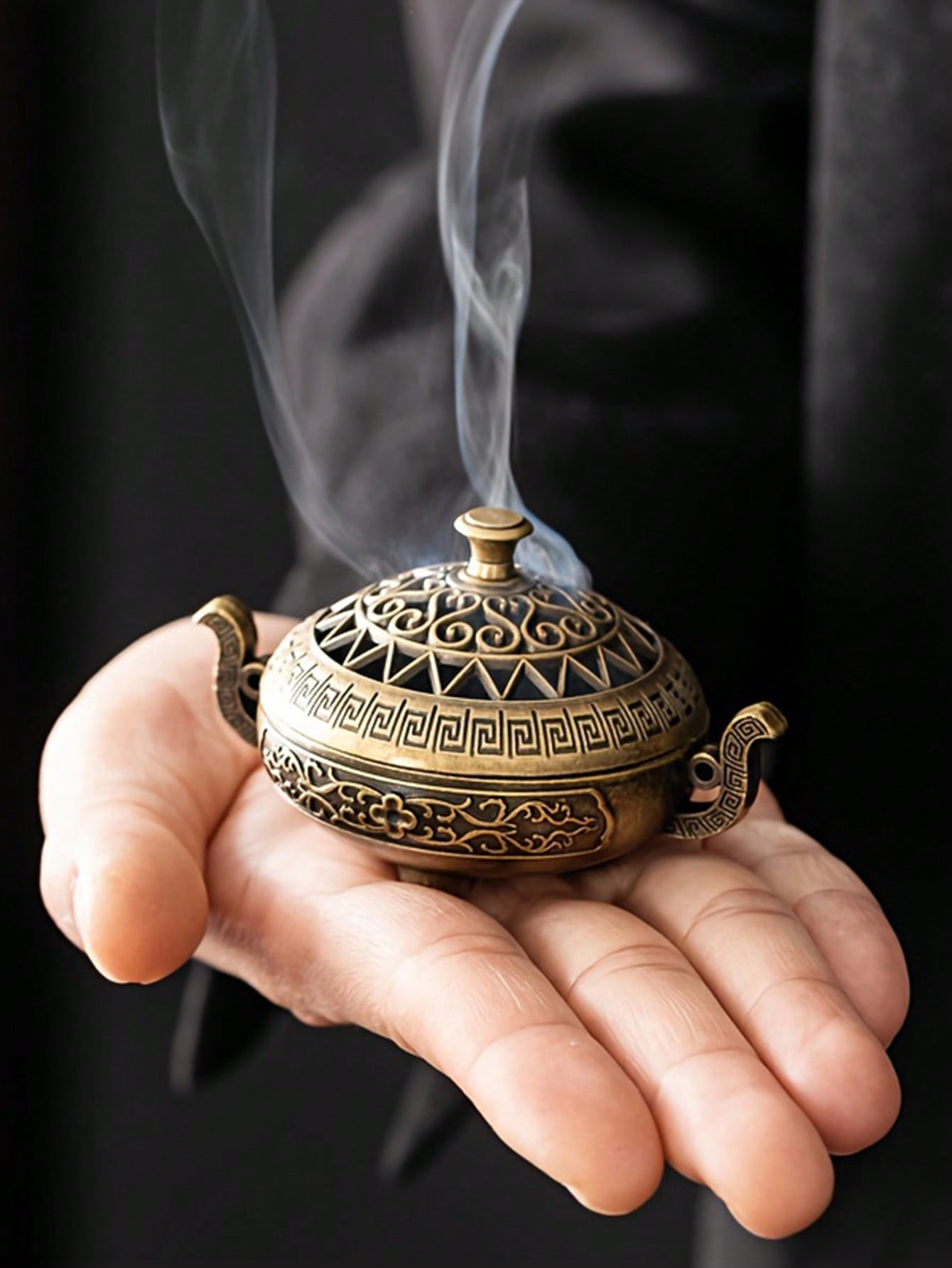 Nepal Style Brass Incense Burn - đánh giá và giá Home Fragrance Gift